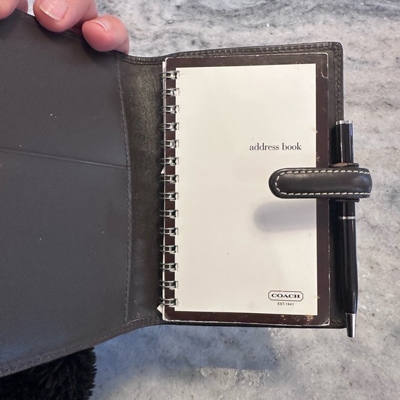 Coach Address Notebook - Picture 2 of 4